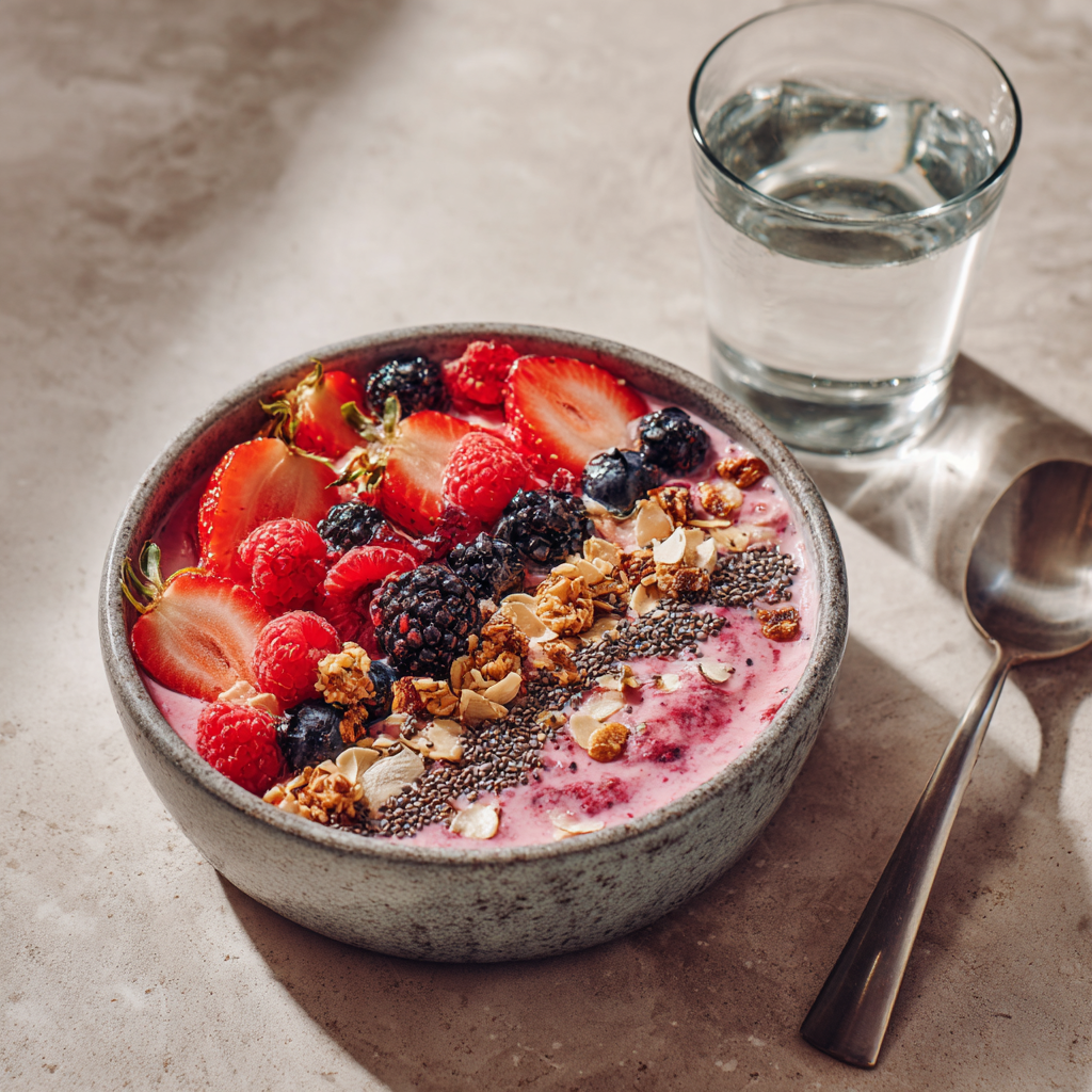 Ranné jedlo plné čerstvých ingrediencií pre energický štart dňa